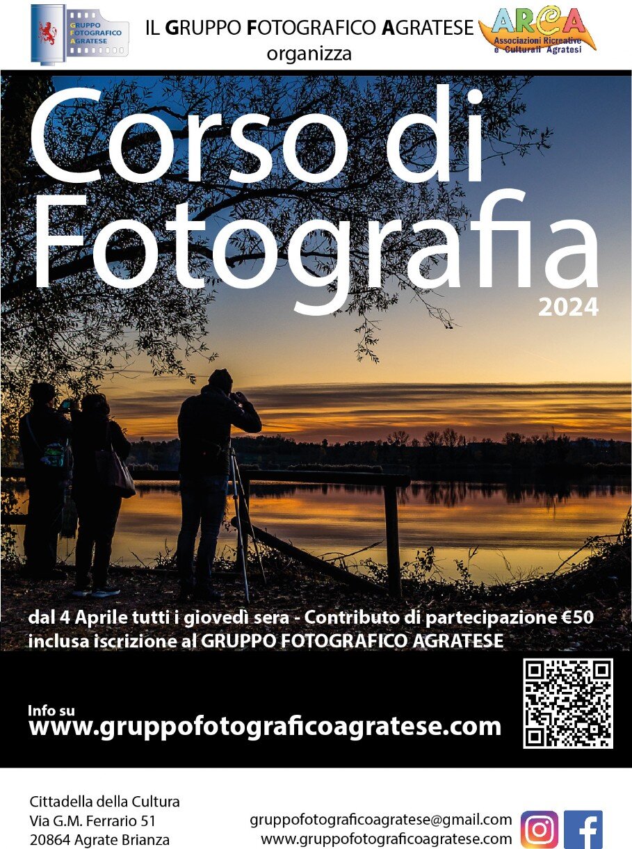 Locandina corso fotografico 2023